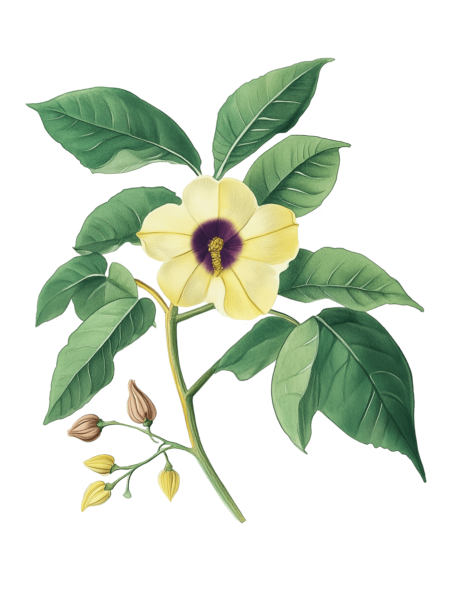 Decorative sage plant